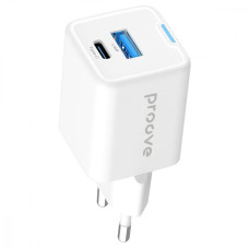 МЗП Proove Pocket GaN Plus 25W (Type-C + USB) white (WCPG25111202)