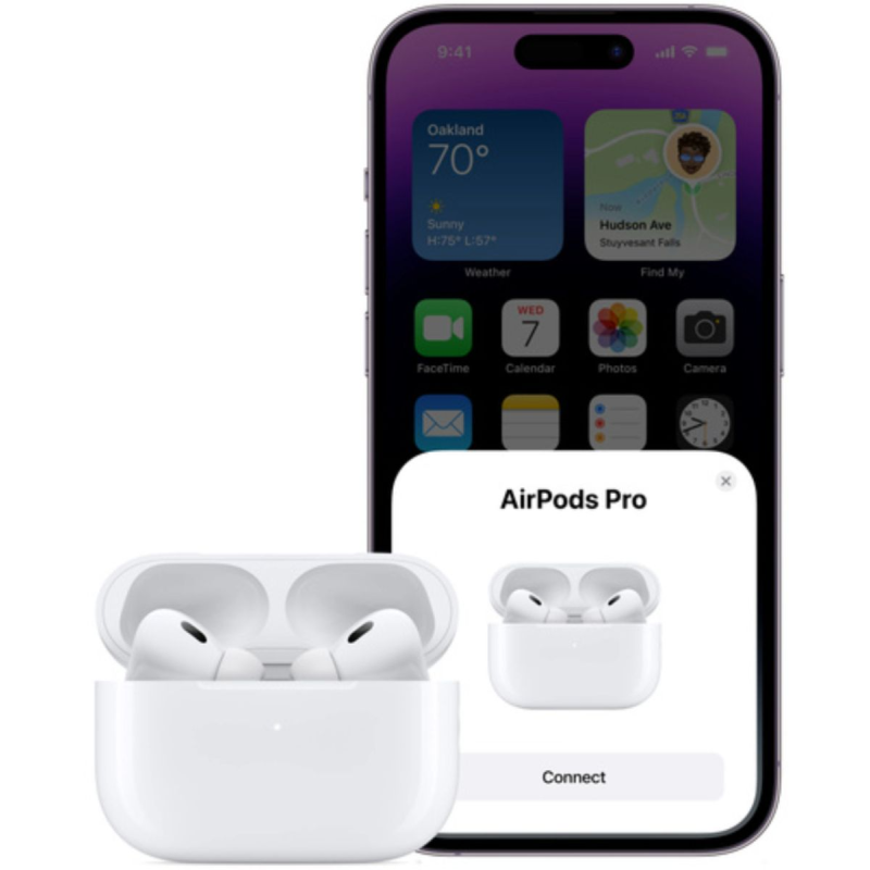 Бездротові навушники Apple AirPods Pro (2nd generation) with MagSafe Charging Case (USB‑C) (MTJV3)