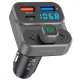 АЗП Proove FM Launcher Luxor SE 36W (PD+QC3.0) Type-C+USB gray (FMLX20120003)