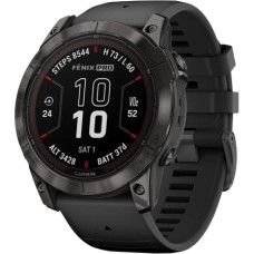 Garmin Fenix 7X Pro Sapphire Solar Carbon G. DLC Tit. with Black Band (010-02778-10,010-02778-11,010-02778-54)