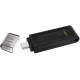 Накопичувач Kingston 128GB USB 3.2 Type-C Gen 1 DT70