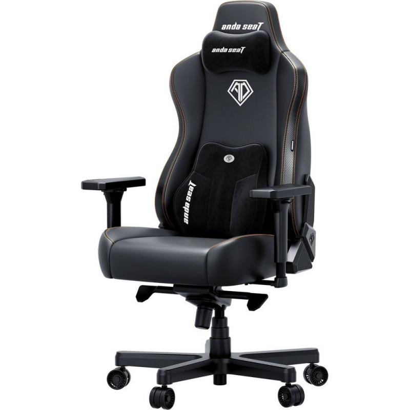 Кресло для геймеров Anda Seat Kaiser 3E XL Black (AD23YC-XL-08-B-PV/C-B01)