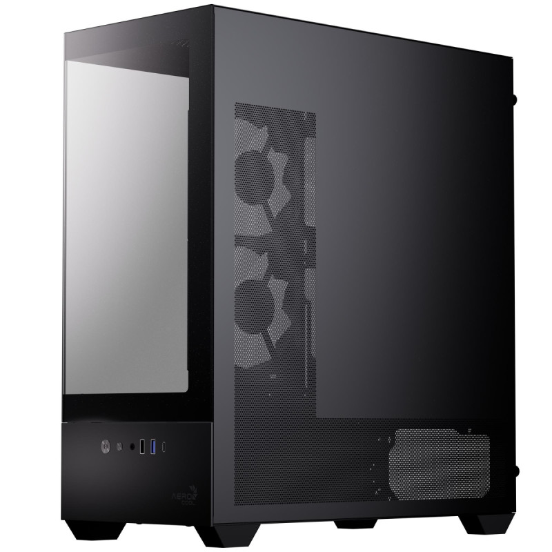 Корпус AeroCool P500D Digi-G-BK-v1 Black (ACCM-PN07033.11)