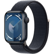 Apple Watch Series 9 GPS 41mm Midnight Aluminium Case with Midnight Solo Loop (MR9L3)