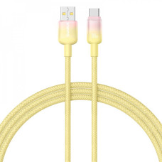 Кабель Baseus Discolor Series Fast Charging Type-C 100W (1m) yellow (P10374903Y11-00)
