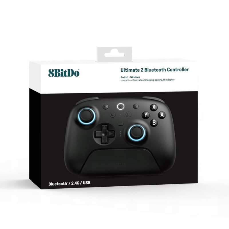 Геймпад 8Bitdo Ultimate 2 Wireless 81HE Black Edition