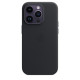 Apple Leather Case with MagSafe iPhone 14 Pro (Midnight)