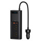 Автомобільний перетворювач напруги BASEUS In-car Inverter 150W (220V EU / CN) | 2Sockets EU / CN 220V, 1USB / 1Type-C, 0.4m (CRNBQ-A01)
