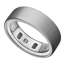 Oura Ring 4 Brushed Silver Size 10 (JZ90-54220-10)