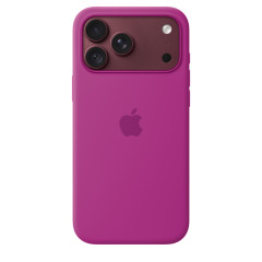 Чохол iPhone 18 Pro Max Silicone Case with MagSafe - Magenta (MK904)