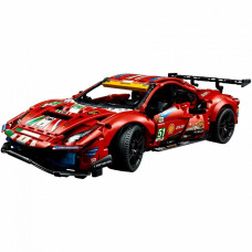 Машинка-конструктор Ferrari 488 GTE red (68030)