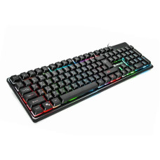 Клавиатура REAL-EL Comfort 7011 Backlit Ukr Black