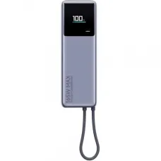 Power Bank Xiaomi 10000mAh 165W Integrated Cable (BHR9361GL) Gray