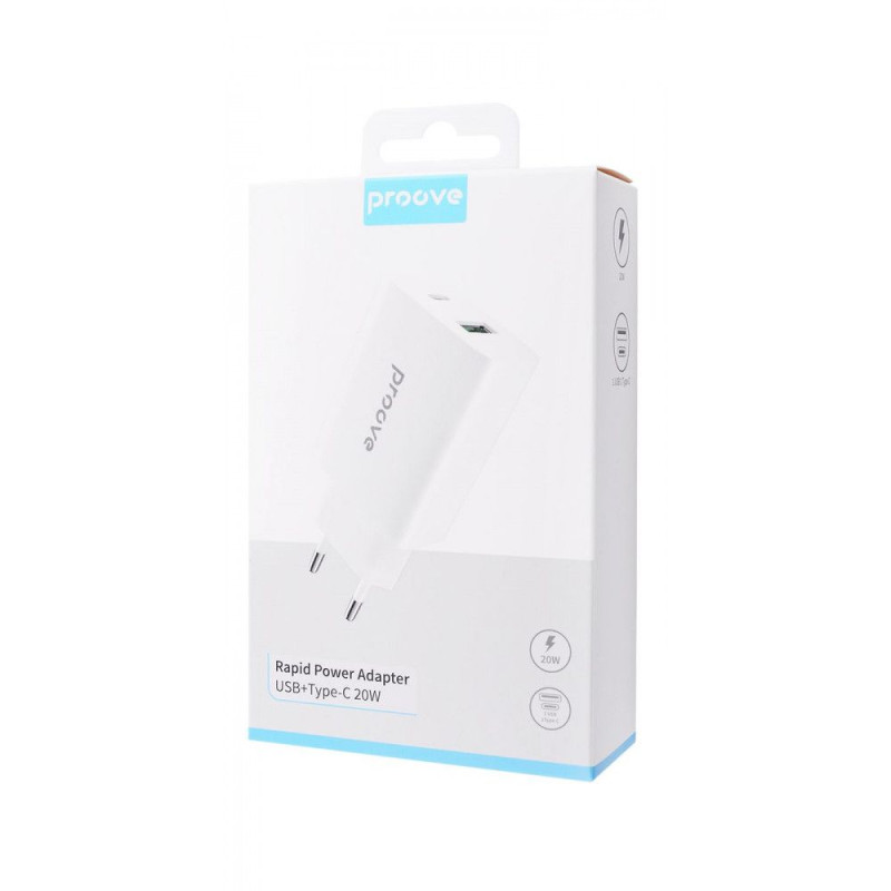 МЗП Proove Rapid 20W (Type-C/USB)