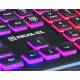 Клавиатура REAL-EL Comfort 8000 Backlit Ukr Black