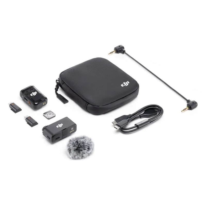 DJI Mic 2 - 1 TX + 1 RX (CP.RN.00000327.01/6941565971371)
