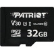 Карта памяти MicroSDHC 32GB UHS-I/U3 Class 10 Patriot VX R90MB/s (PSF32GVX31MCH)