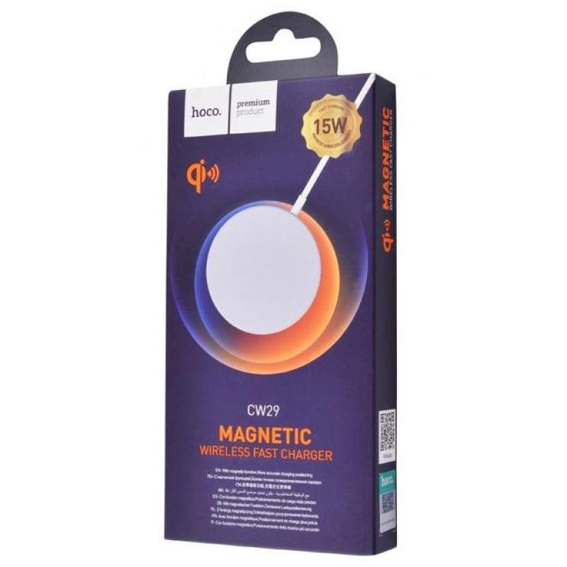 ЗП HOCO CW29 Magnetic 15W (white)
