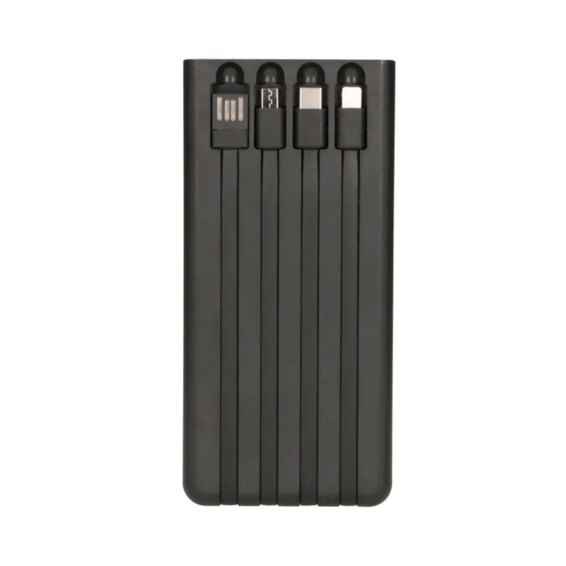 Портативный аккумулятор Extralink EPB-093 30000mAh Preto Solar, USB-C Black