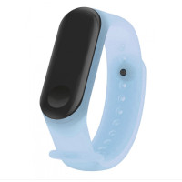 Ремінець Clear Design Bracelet для Xiaomi Mi Band 3/4 Blue