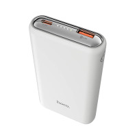 Портативный аккумулятор HOCO Kraft fully compatible power bank 10000mAh Q1 |1USB/1Type-C, 20W, PD/QC, 5A| White