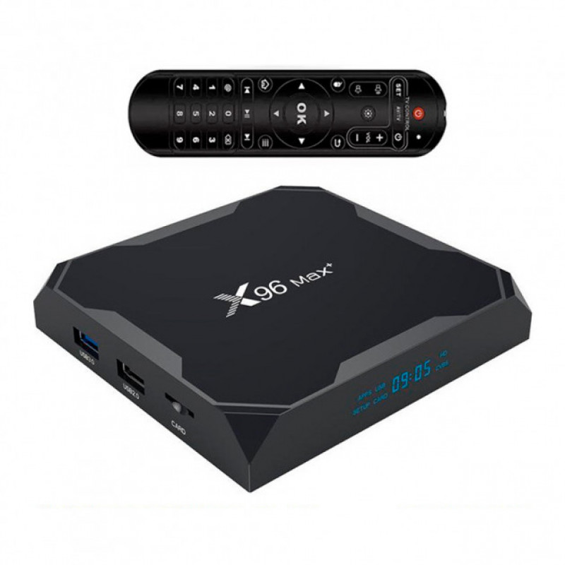 
                        ТВ-приставка Amlogic TV BOX X96 MAX + S905X3 4 / 64Gb 4k