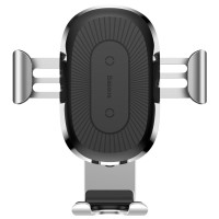 Бездротова АЗУ Wireless Charger Baseus Gravity Car Mount (Air Outlet Version) 1.67A 10W 