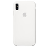 Apple Silicon Case iPhone XS Max White (HC)