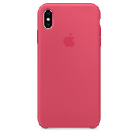 Apple Silicon Case iPhone XS Max Cherry Red (HC)