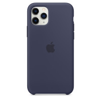 Apple Silicon Case iPhone 11 Pro Max Midnight Blue (HC)