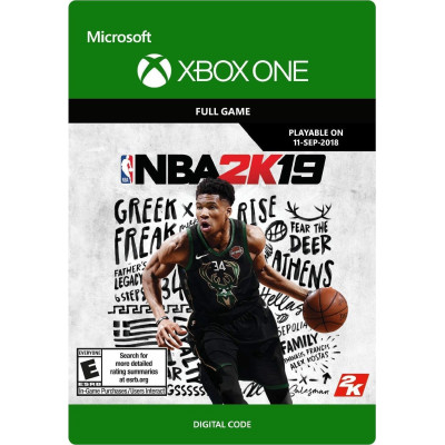 Ваучер для Xbox One NBA 2K19