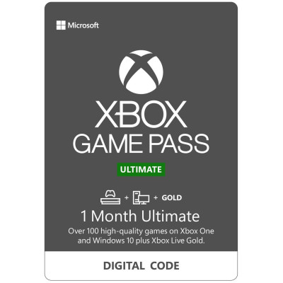 Ваучер для Xbox One 1Місяц Game Pass + 14Дней LIVE GOLD